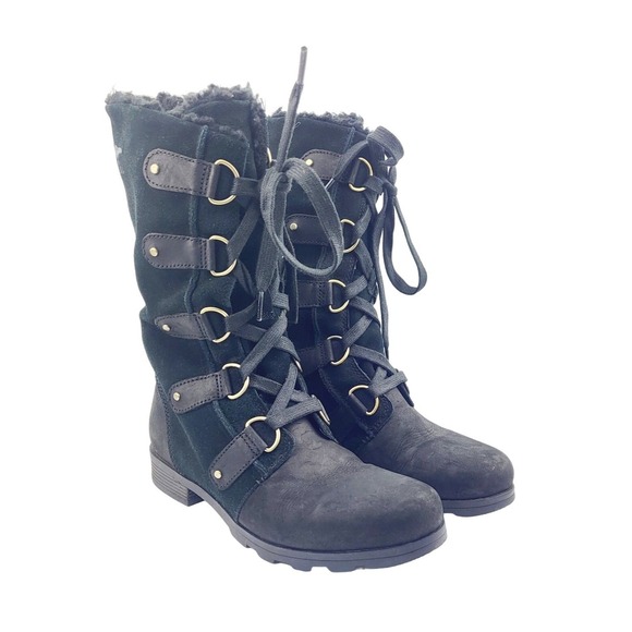 Sorel Women's Emelie Lace‎ Boot - Size 9.5 - Picture 1 of 9